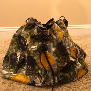 Kate Spade floral duffle bag